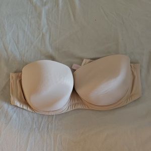 Strapless bra